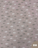 COTONE 100% - 510 NUVOLE FONDO ROSA