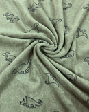 MICROSPUGNA DI COTONE - ANIMALI VARI COLORI