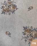 COTONE ARREDAMENTO - 778 FIORI GRANDI BEIGE