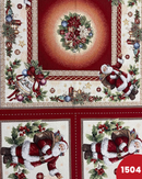 COORDINATO GOBELIN - 1504 BABBO NATALE CENTROTAVOLA + 2 FEDERE