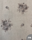 COTONE ARREDAMENTO - 779 FIORI GRANDI GRIGI