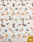 PIQUET DI COTONE - 621 ORSETTI E CONIGLIETTI