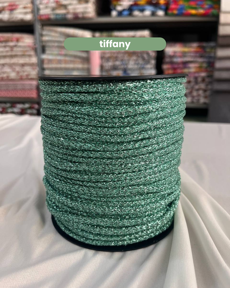 CORDINO LUREX PER BORSE - TINTA UNITA