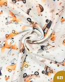 PIQUET DI COTONE - 621 ORSETTI E CONIGLIETTI