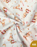 PIQUET DI COTONE - 622 CONIGLIETTO PALLONCINI ROSA