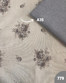 COTONE ARREDAMENTO - 779 FIORI GRANDI GRIGI