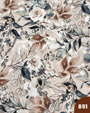 COTONE ARREDAMENTO - 851 FIORI DETTAGLI MARRONI