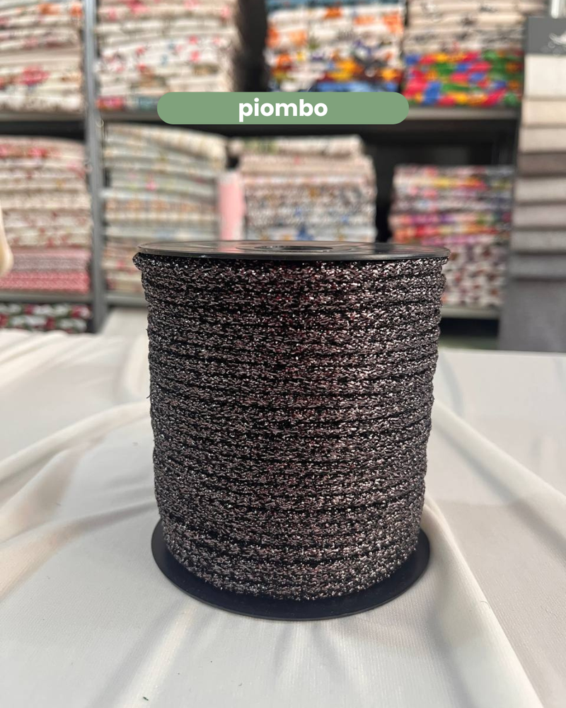 CORDINO LUREX PER BORSE - TINTA UNITA