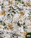 COTONE ARREDAMENTO - 852 FIORI DETTAGLI VERDI