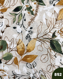 COTONE ARREDAMENTO - 852 FIORI DETTAGLI VERDI