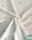 MUSSOLA DI COTONE - FOGLIOLINE 2280
