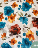 COTONE ARREDAMENTO - 2254 FIORI AZZURRI