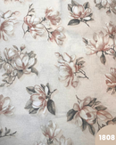 COTONE ARREDAMENTO - 1808 FIORI FOGLIE GRIGIE