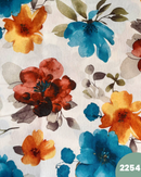 COTONE ARREDAMENTO - 2254 FIORI AZZURRI
