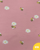 JERSEY DI COTONE - 616 APE FONDO ROSA