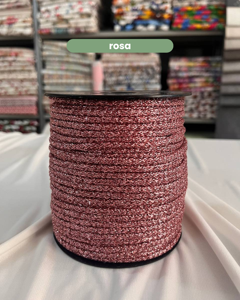 CORDINO LUREX PER BORSE - TINTA UNITA