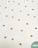 MUSSOLA DI COTONE - LUMACHE 2282