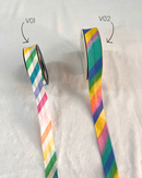 SBIECO COTONE H25 MM - FANTASIA FASCE COLORATE