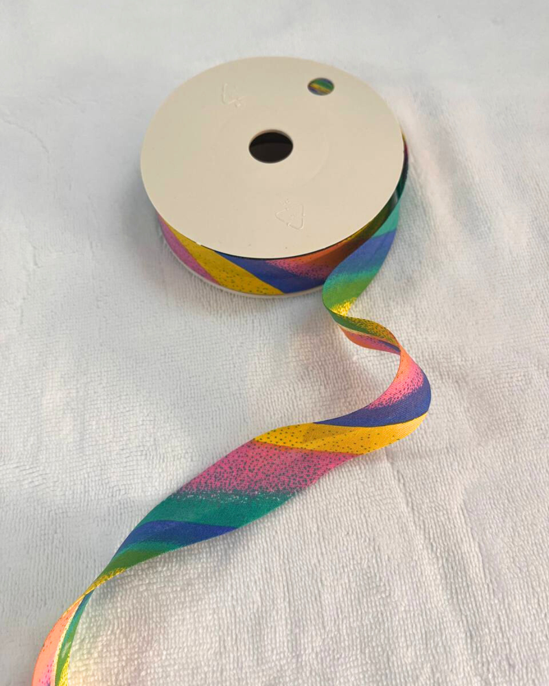 SBIECO COTONE H25 MM - FANTASIA FASCE COLORATE