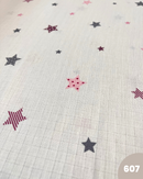 MUSSOLA DI COTONE - 607 MUSSOLA STELLINE