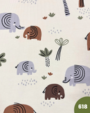 JERSEY DI COTONE - 618 ELEFANTI