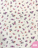 JERSEY DI COTONE - 619 FIORI ROSA