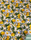 COTONE ARREDAMENTO - 2003 LIMONI DETTAGLI BLU