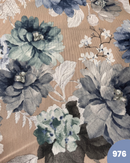 COTONE ARREDAMENTO - 976 FIORE GRANDE POLVERE