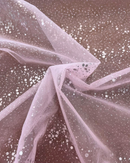 TULLE GLITTER ARGENTO