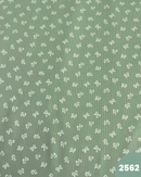 PIQUET DI COTONE - 2562 FIOCCO FONDO VERDE