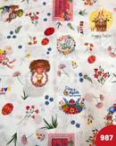 COTONE ARREDAMENTO - 987 FANTASIA PASQUALE FONDO BIANCA