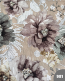 COTONE ARREDAMENTO - 981 FIORE GRANDE FONDO BEIGE