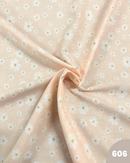 COTONE 100% - 606 MARGHERITA FONDO ROSA PESCA