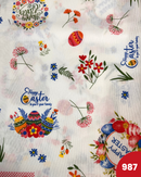 COTONE ARREDAMENTO - 987 FANTASIA PASQUALE FONDO BIANCA