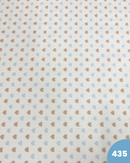 PIQUET DI COTONE - 435 CUORI CELESTI