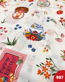 COTONE ARREDAMENTO - 987 FANTASIA PASQUALE FONDO BIANCA