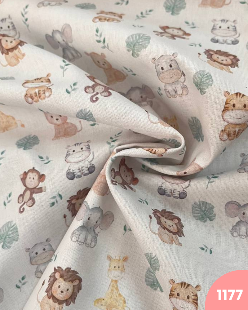 COTONE 100% - 1177 ANIMALI