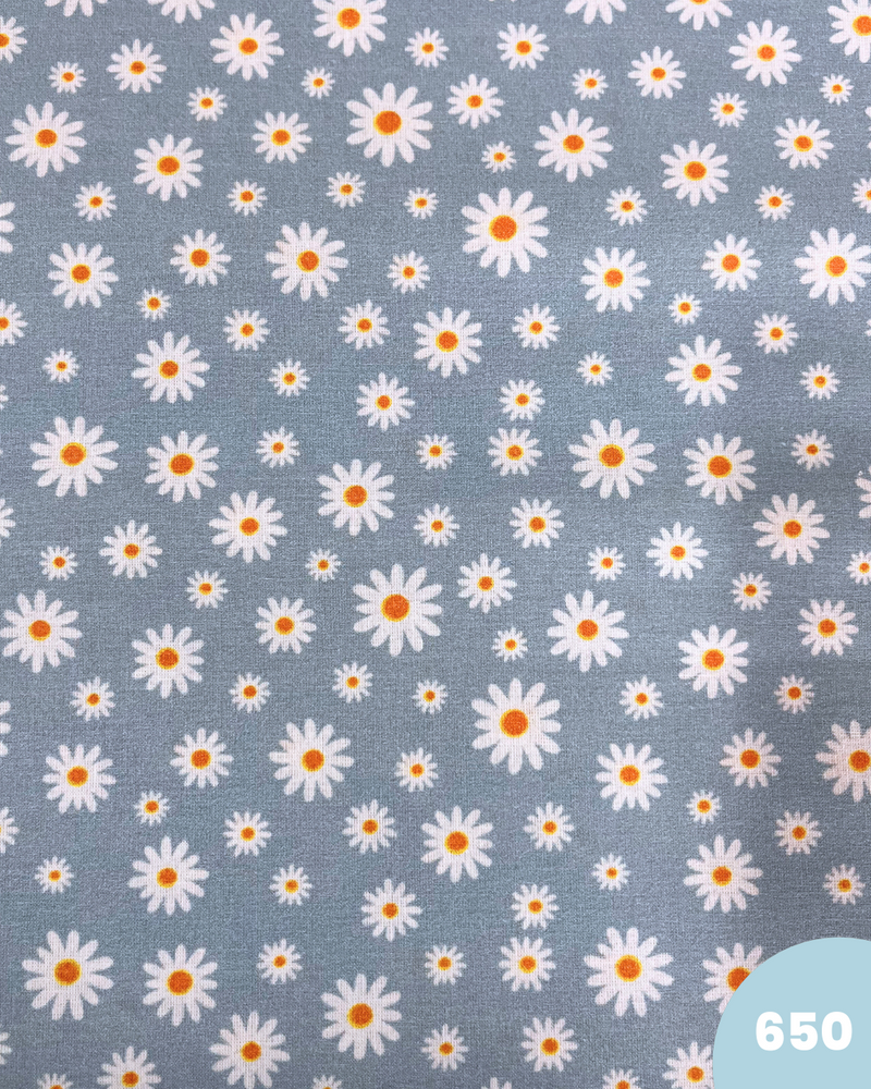 COTONE 100% - 650 MARGHERITE CELESTI