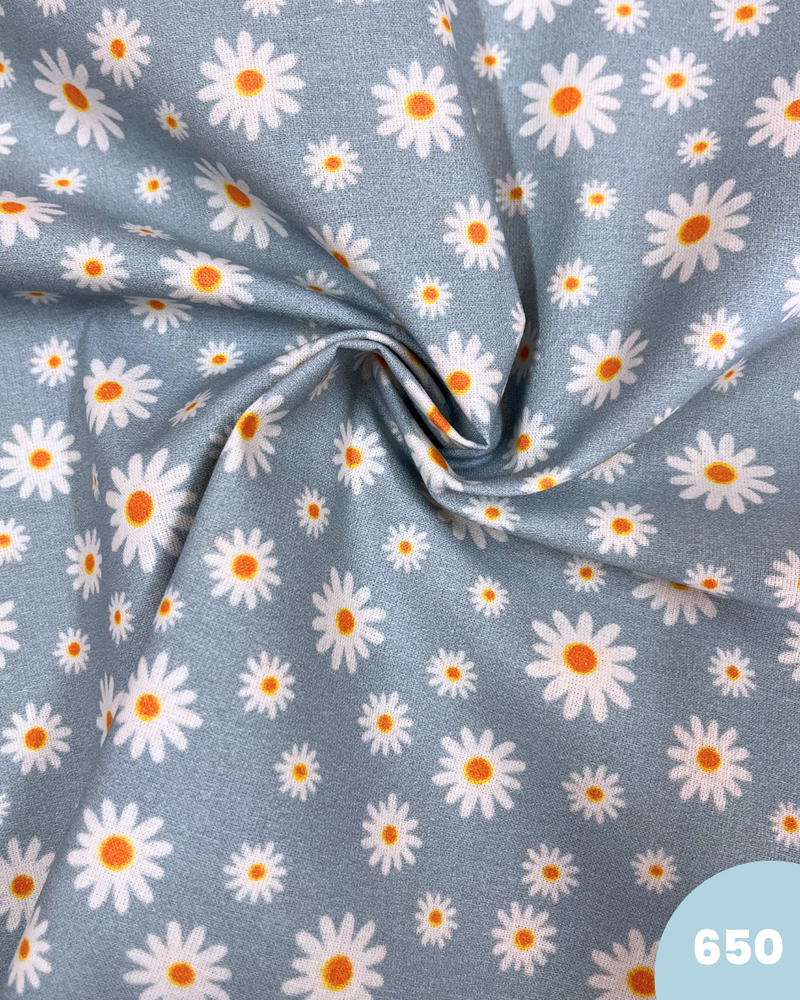 COTONE 100% - 650 MARGHERITE CELESTI