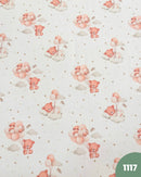 PIQUET DI COTONE - 1117 ORSETTO NUVOLE ROSA CHIARO