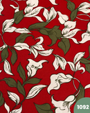 VISCOSA DI COTONE - 1092 FONDO ROSSO