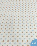 PIQUET DI COTONE - 435 CUORI CELESTI