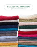 SET ASCIUGAMANI + OSPITE