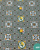 COTONE ARREDAMENTO - 609 MATTONELLA VIETRI VERDE SALVIA