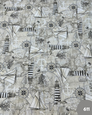 COTONE ARREDAMENTO - 611 FARO MARINO GRIGIO