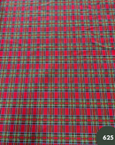 COTONE ARREDAMENTO - 625 SCOZZESE RETTANGOLO ROSSO