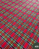 COTONE ARREDAMENTO - 625 SCOZZESE RETTANGOLO ROSSO