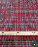 COTONE ARREDAMENTO - 625 SCOZZESE RETTANGOLO ROSSO