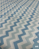 COTONE ARREDAMENTO - 641 CHEVRON CELESTE