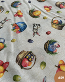 COTONE ARREDAMENTO - 659 CESTINO UOVA FONDO BEIGE